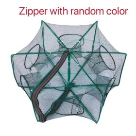 Foldable Fishing Net Trap For Fish Minnow Crab Crayfish Crawdad Shrimp; Dip Cage Collapsible Hexagon 6 Hole Fishing Accessories Foldable Fishing Net Trap For Fish Minnow Crab Crayfish Crawdad Shrimp; Dip Cage Collapsible Hexagon 6 Hole Fishing Accessories